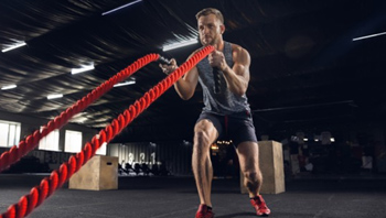 man doing excercise, goa hotels with gym, wellness tourism